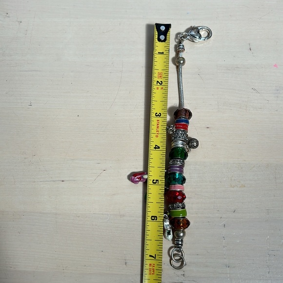 INSPIRED GOLFER CHARM BRACELET, GOLF BALL CLUB BAG SNEAKER CHARMS - Picture 8 of 8